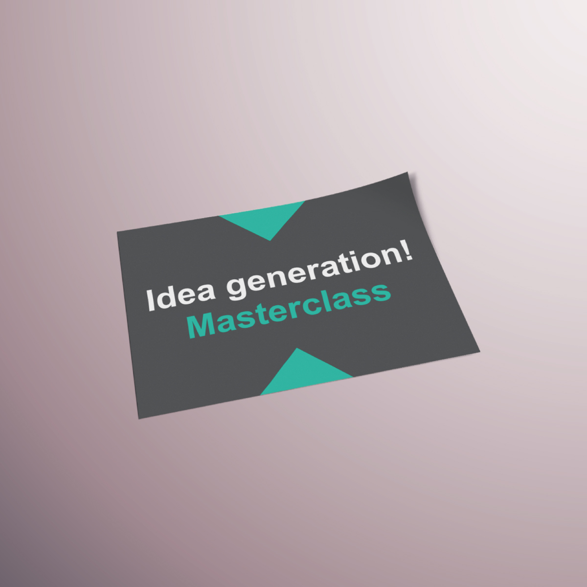 Uca idea generation masterclass by viviane williams